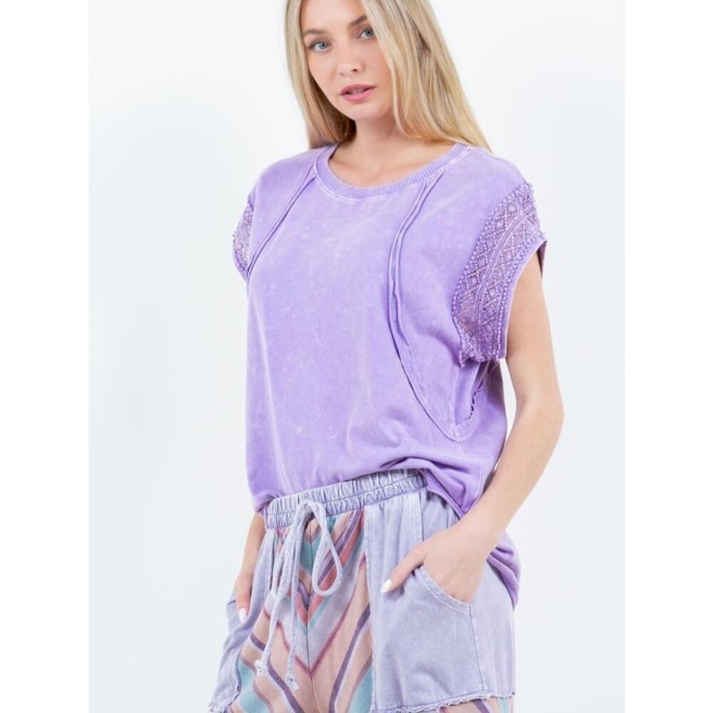 Lavender Women's Top